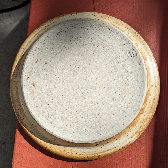 Large Vintage Pottery Ashtray - Picture 3 of 7